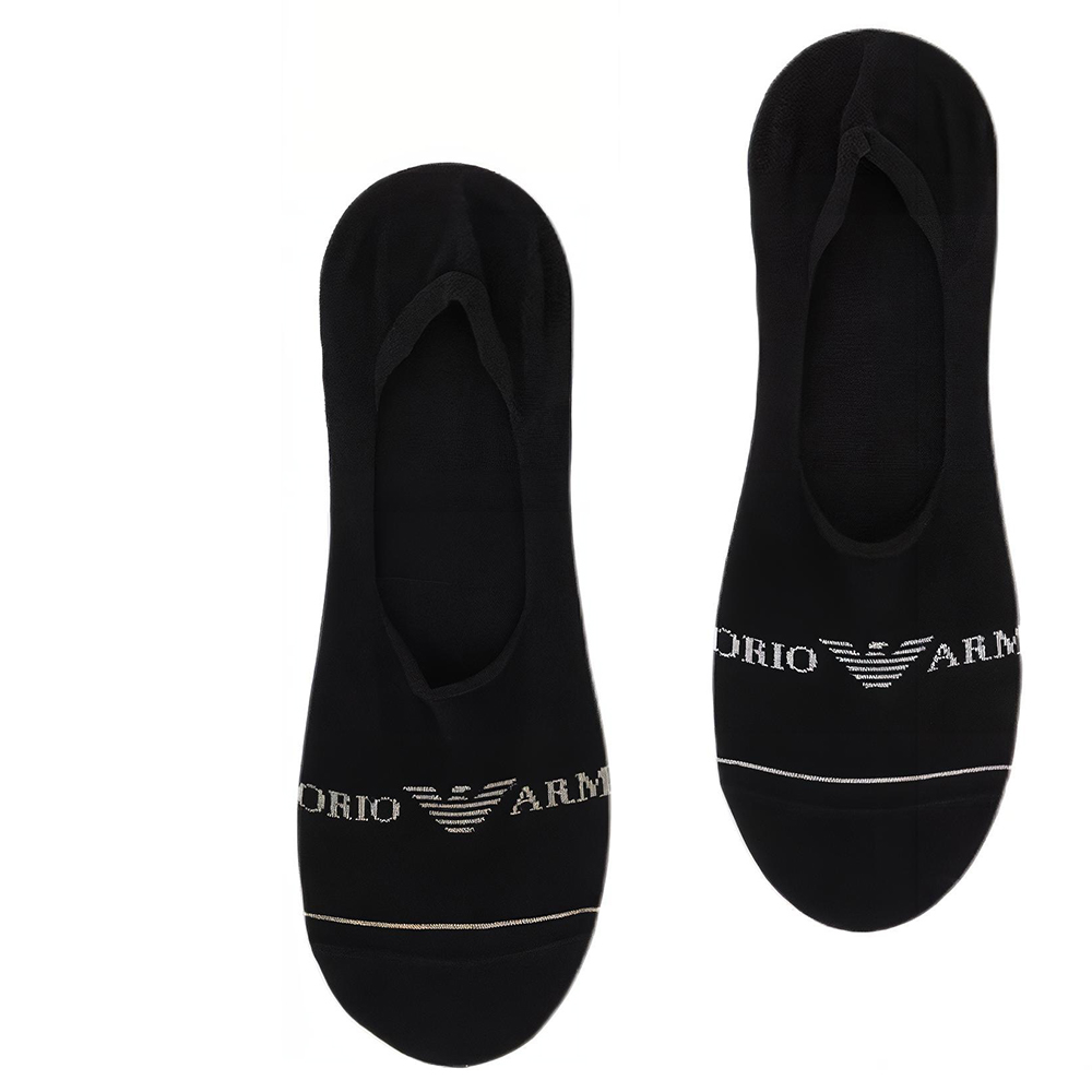 EMPORIO ARMANI Logo Intarsia Pack Of Three Socks