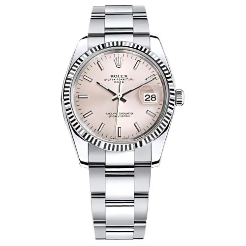 ROLEX Oyster Perpetual Oystersteel Collection Automatic Mechanical Movement Women's Watch 34mm