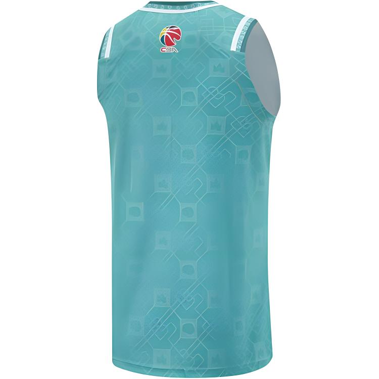 LiNing Professional Basketball Collection CBA Collection Basketball Jerseys Men’s Green Mountain