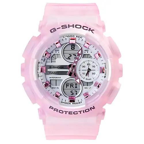 CASIO Unisex 45.9mm White Watch GMA-S14ONP-4A