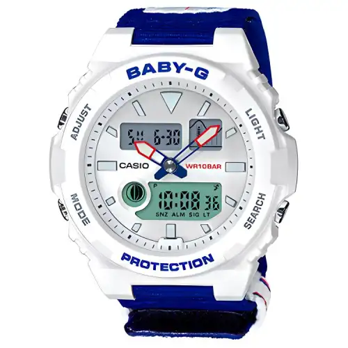 CASIO Women's BABY-G White Watch BAX-125-2A