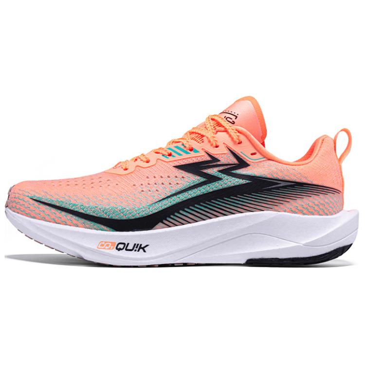 361° Abrasion Resistant Breathable Rebound Low top Casual Running Shoes Men’s Orange Green