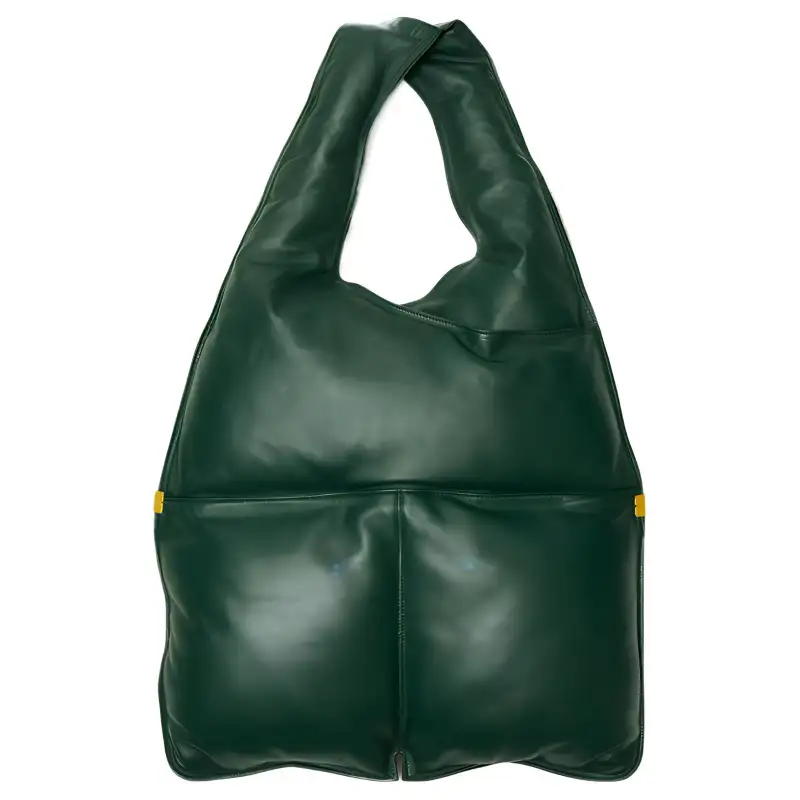 Burberry Lambskin Handbag, Shoulder Bag Women's Vine Green