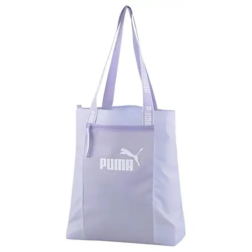 PUMA Fabric Handbag Casual Bag Handbag Shoulder Bag Women's Lavender