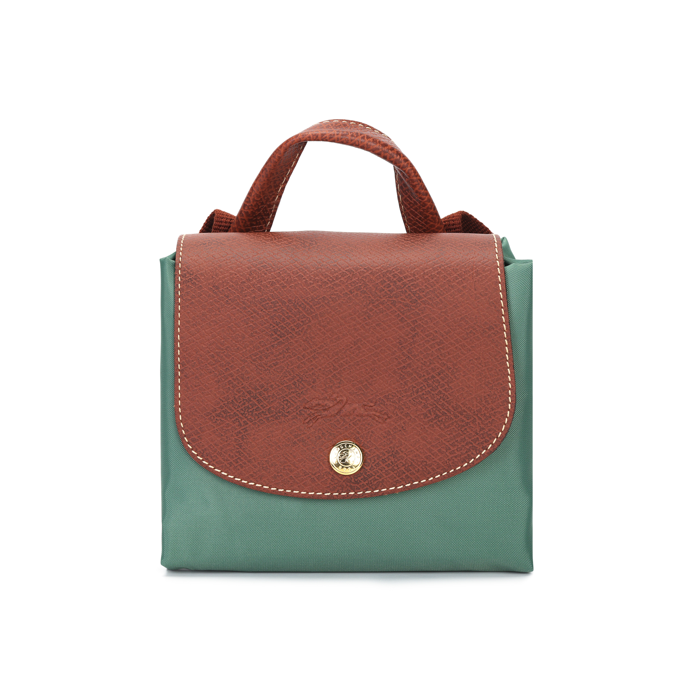 Женский рюкзак LONGCHAMP Le Pliage (шалфейный зеленый)