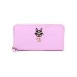 GUCCI GG Marmont Leather Wallet Women's Pink Purple