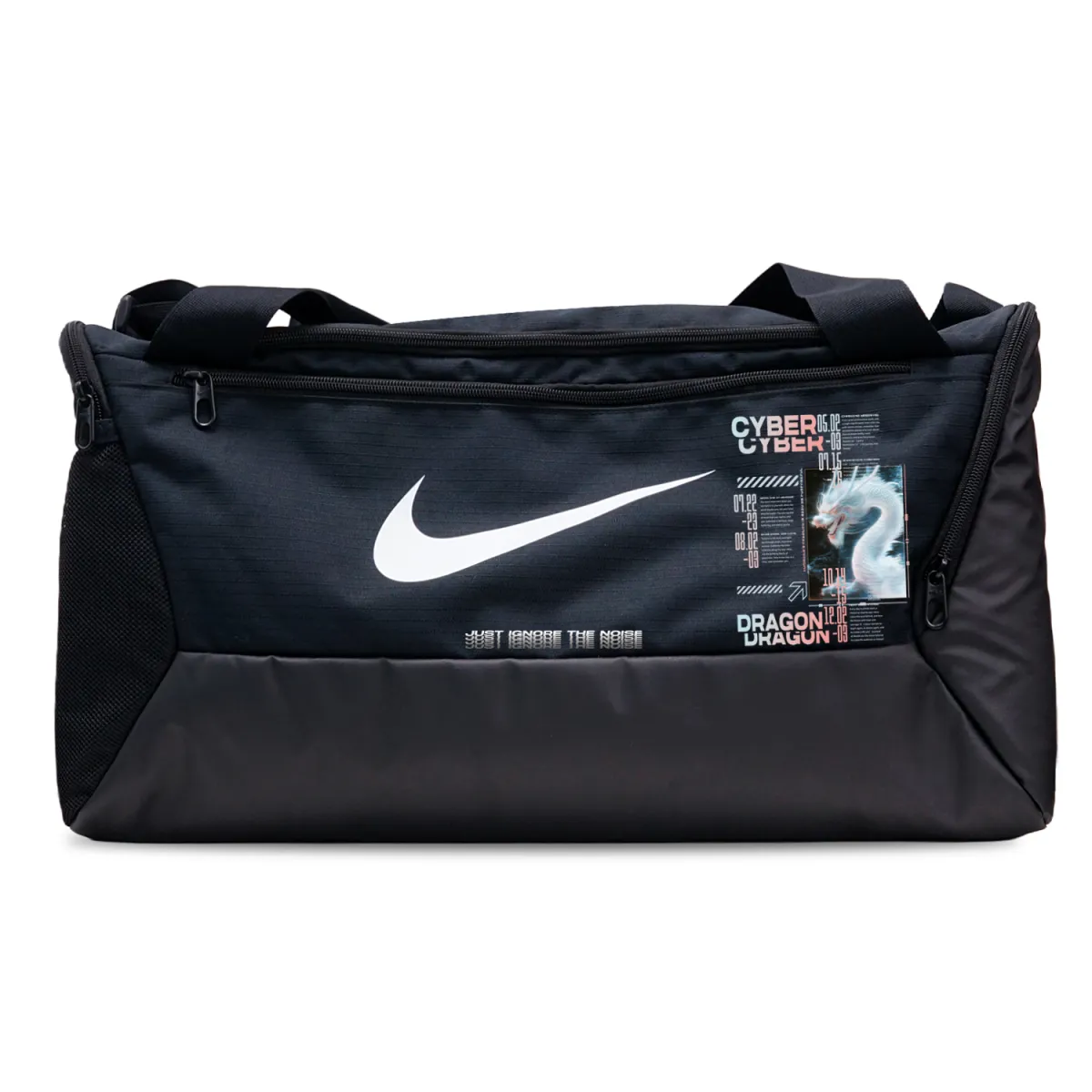Nike Fabric Basketball Bag Gym Bag Camping Bag Travel Bag Unisex Black