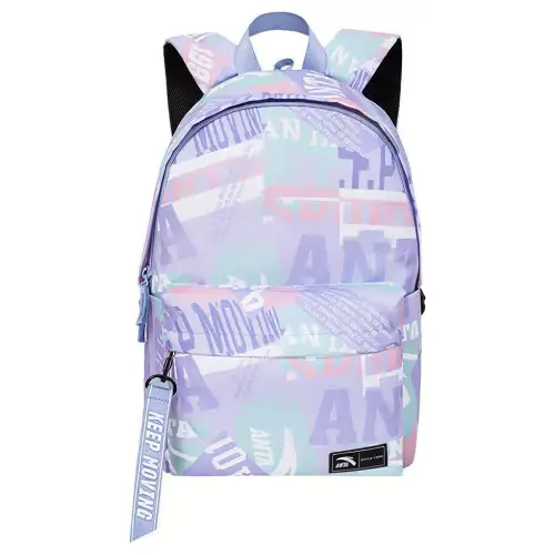 Anta 600D*600D78T/PU Double Coated Laptop Bag Backpack Regular Unisex Dusty Purple