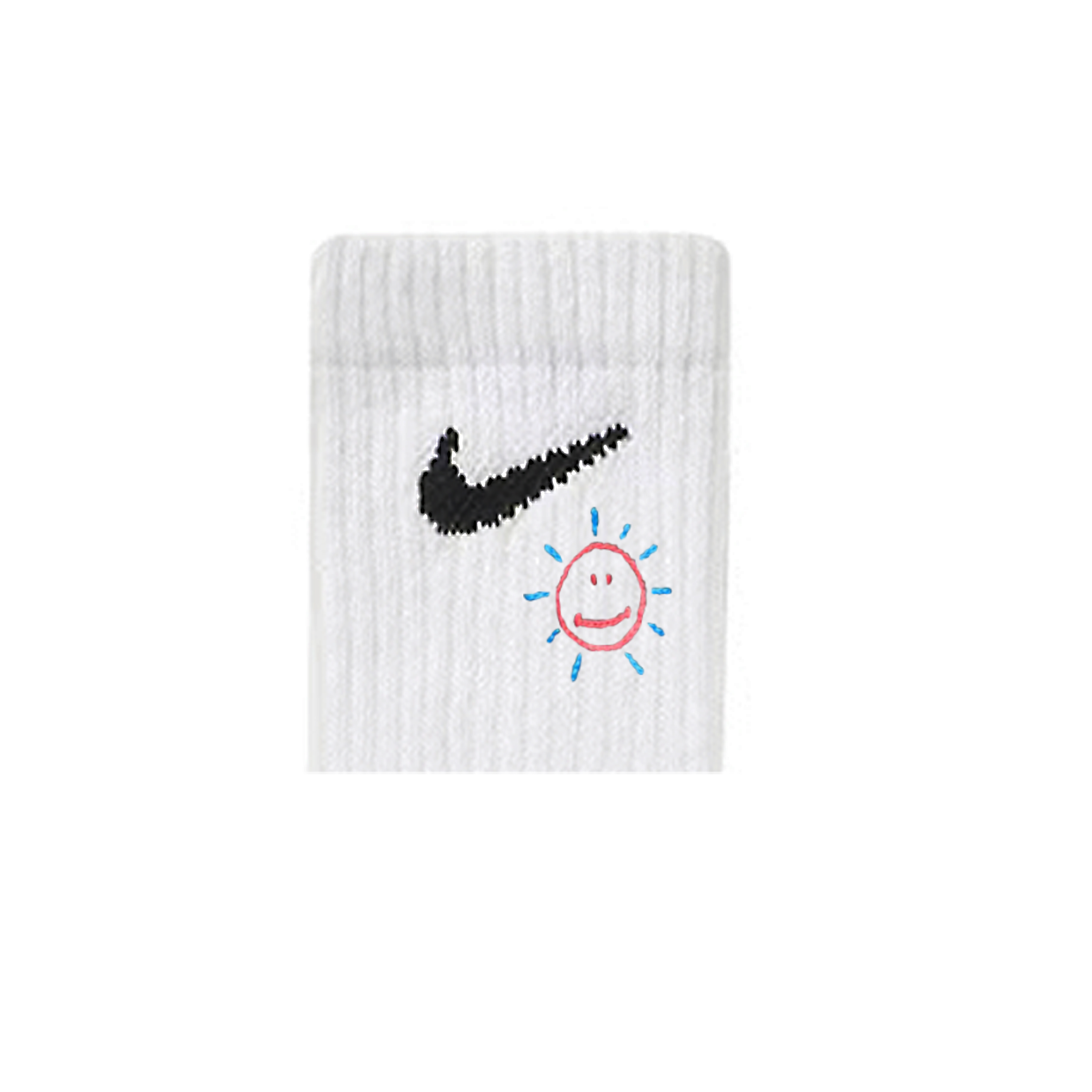 Nike Crew Socks Unisex 3 Pack White
