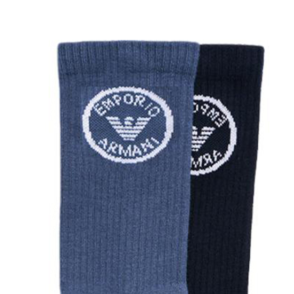 EMPORIO ARMANI Crew Socks Men’s 2 Pack