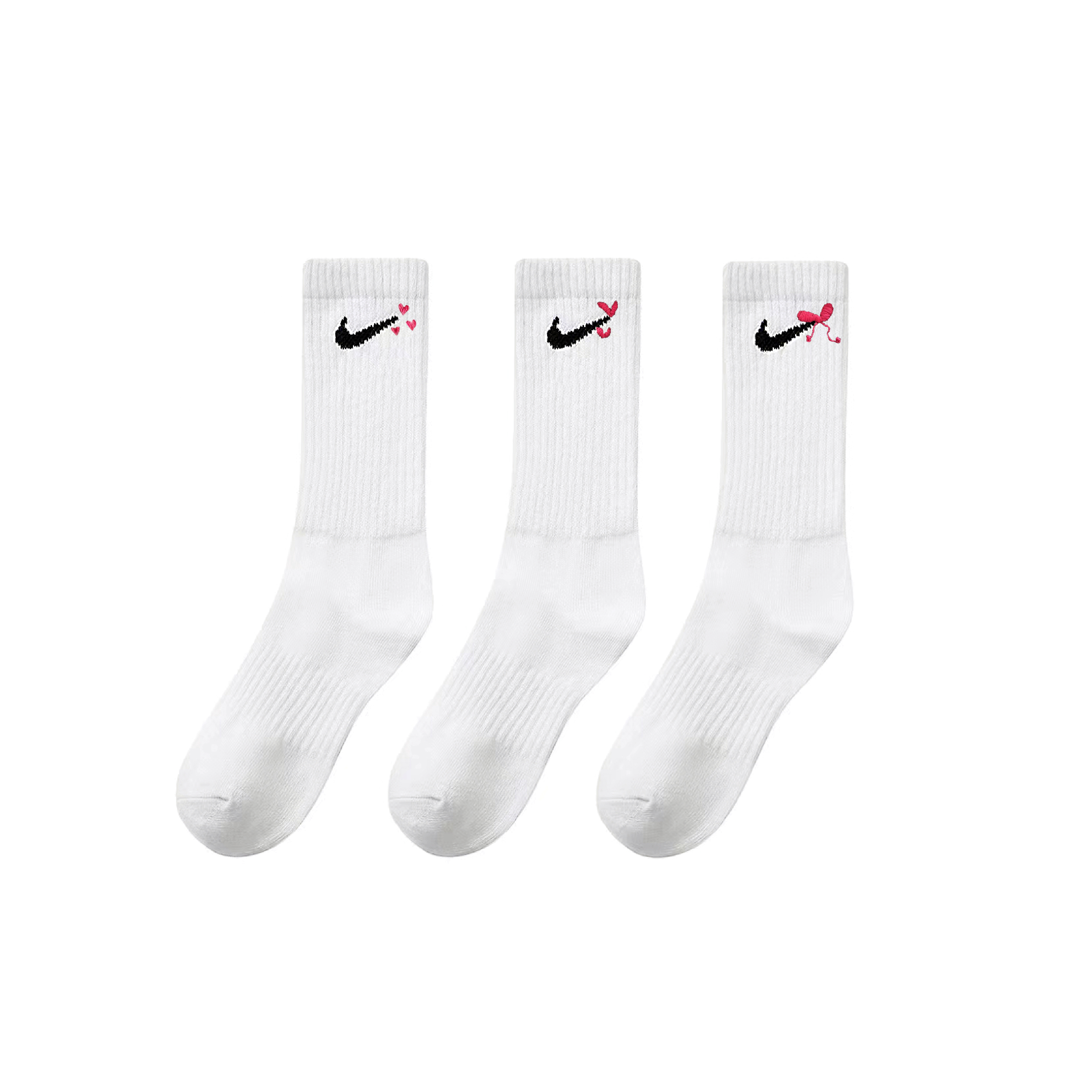 Nike Crew Socks Unisex 3 Pack White