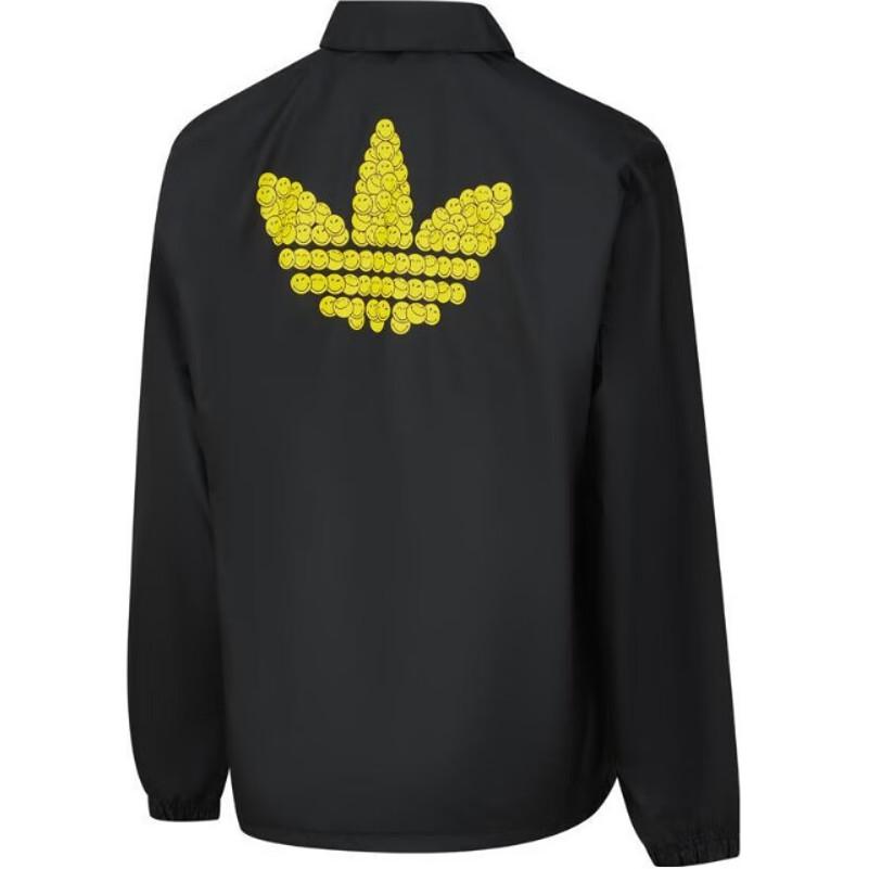 Мужская куртка adidas Originals Coach Jacket (черная) — фото 2