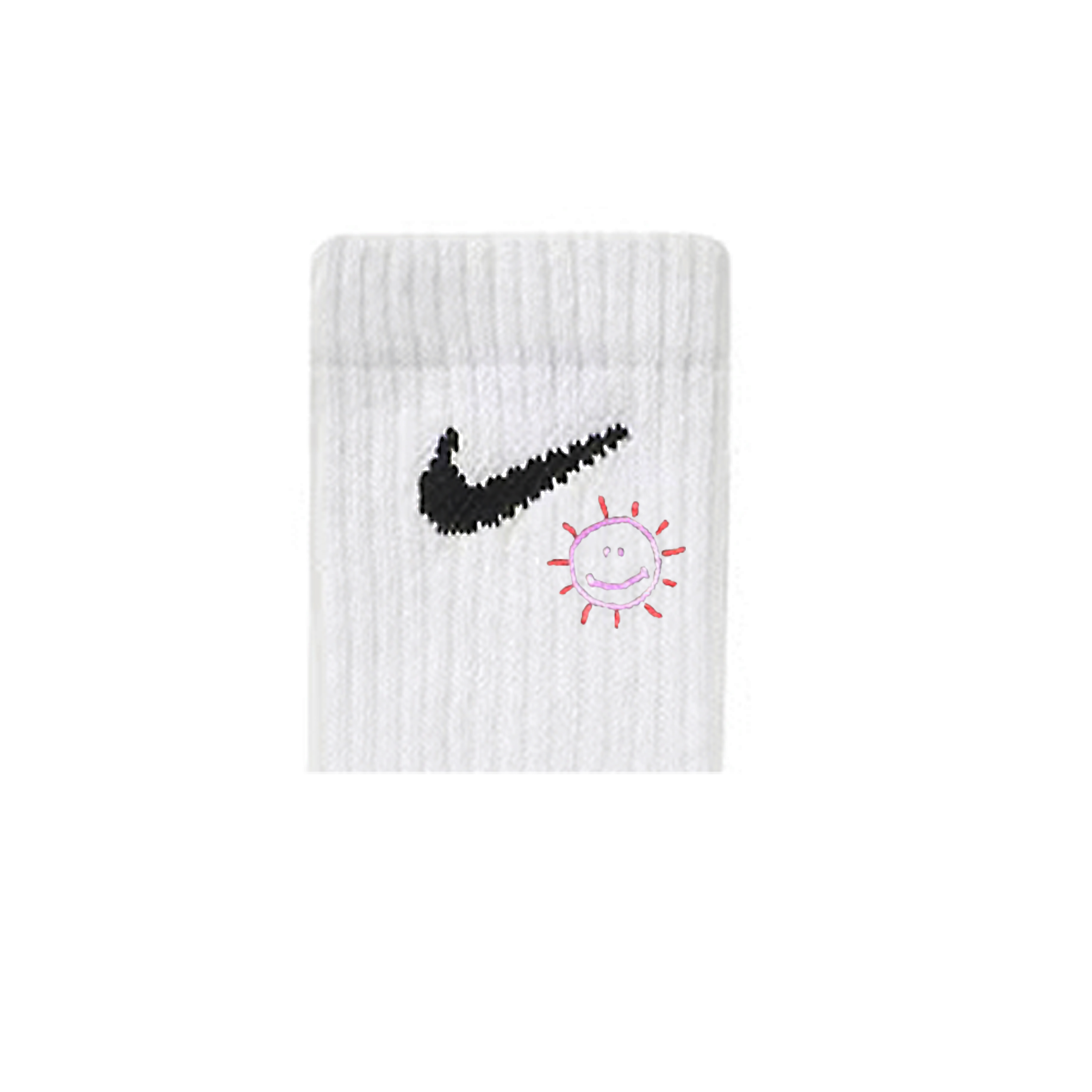 Nike Crew Socks Unisex 3 Pack White