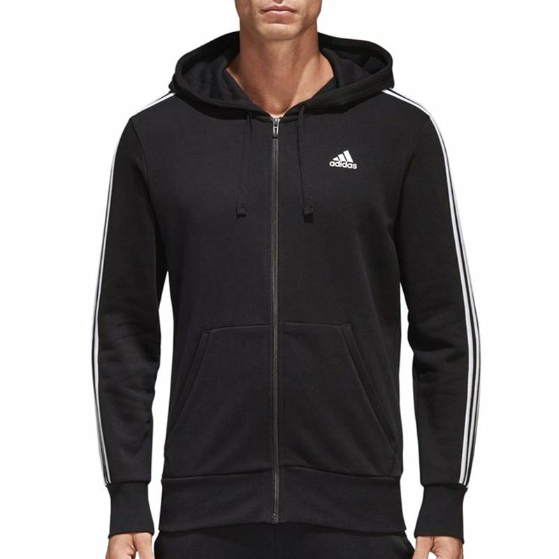 Мужская куртка adidas Retro Varsity (черная) — фото 4