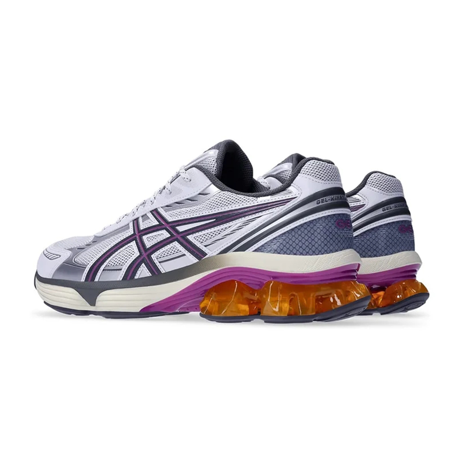 ASICS Gel Kinetic Fluent White Truffle Grey