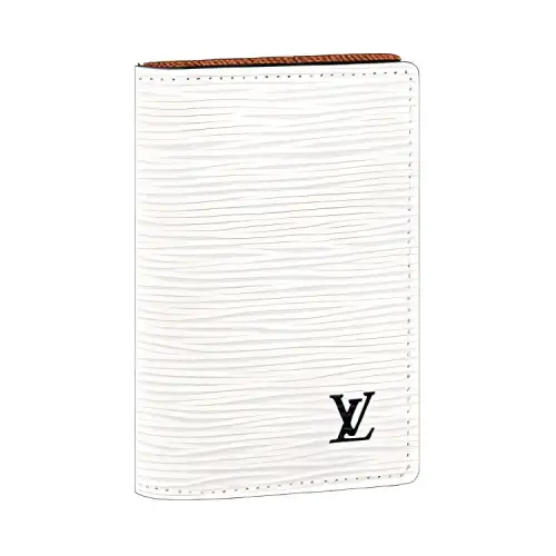 LOUIS VUITTON Epi Leather Wallet Unisex White