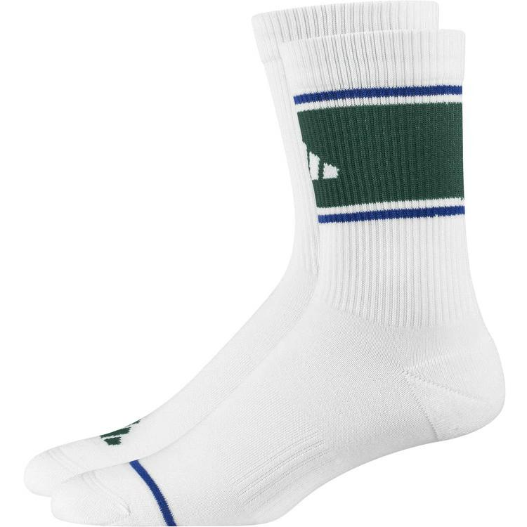 Adidas Block SPW Crew Socks Unisex 2 Pack White