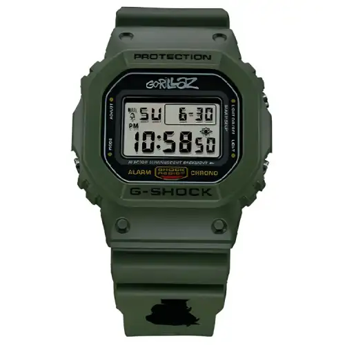CASIO G Shock X Gorillaz Limited Edition 'Murdoc' DW 5600GRLZM 3