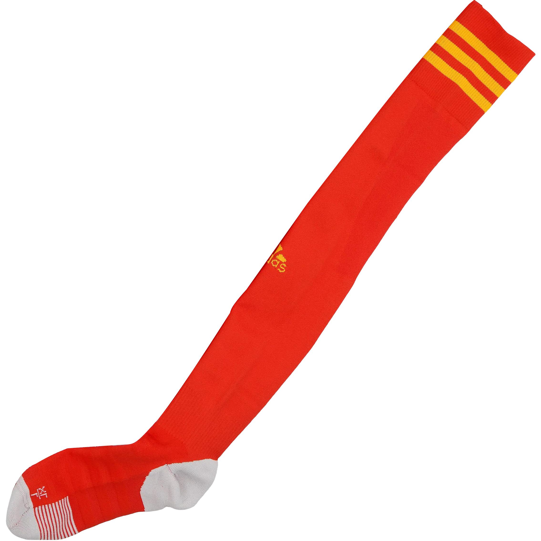 Adidas Soccer Socks Unisex 1 Pack Orange Red