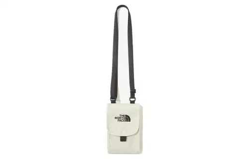 THE NORTH FACE 0.3L Athleisure Crossbody Bag Outdoor Bag Polyester Ecru Unisex