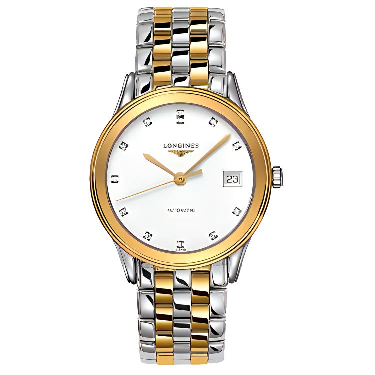 LONGINES Military Flag Collection Automatic Mechanical Movement Date Display Men's Watches Watch 38.5mm