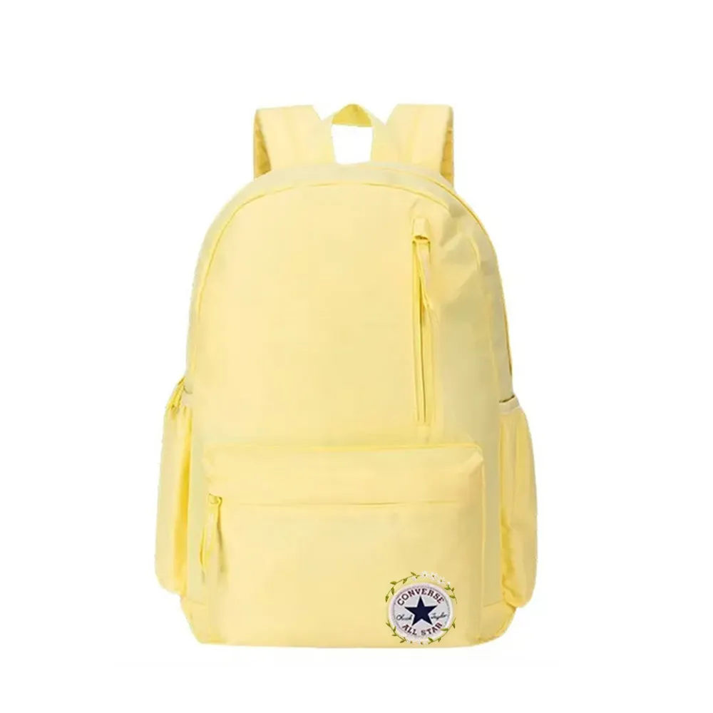 Converse Polyester Backpacks Unisex Light Yellow