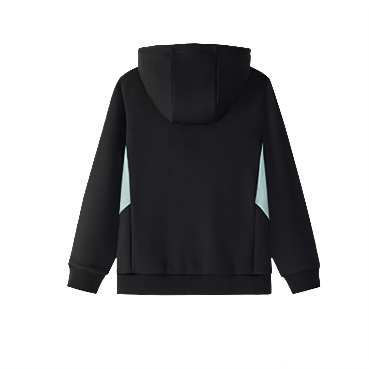 Мужское худи Fila KIDS WHITE LINE (черное) — фото 2