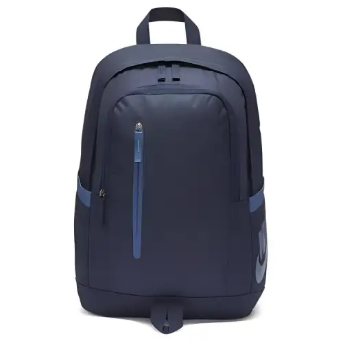 Nike Polyester Backpack Regular Unisex Blue
