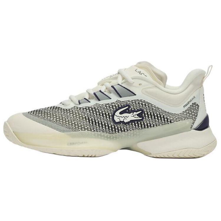 LACOSTE Французский крокодил AG-LT23 Ультрапрофессиональный теннис винтаж Легкость воздухопроницаемый Отскок воздухопроницаемый Теннисные туфли с низким топом женский