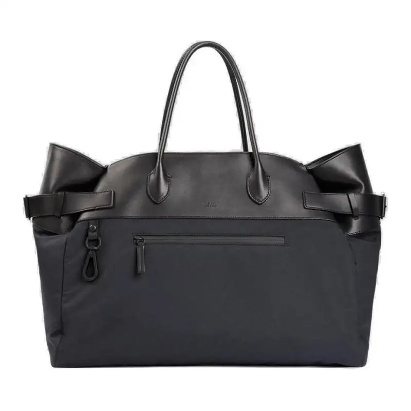 THE ROW Nylon With Leather Handbag Men's Black