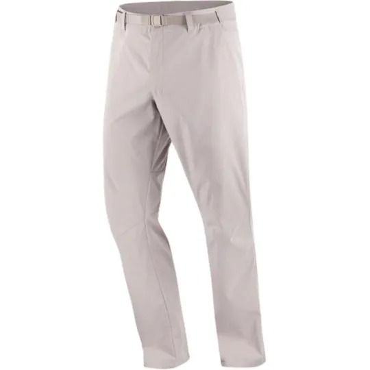 SALOMON OUTERPATH BASE PANTS M Knitted Sweatpants Men's Ethereal Brown