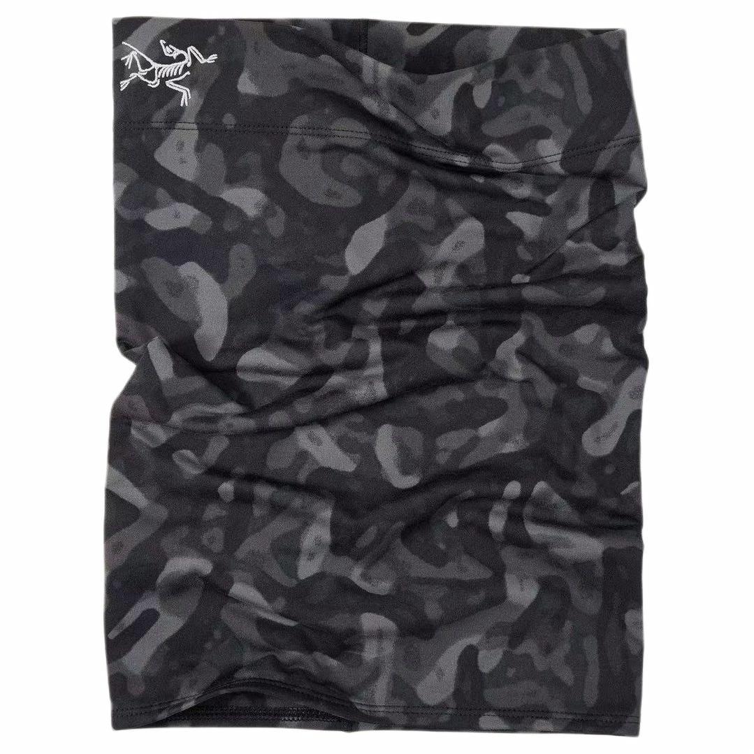 Ворсистый воротник- Arcteryx с логотипом (черный)