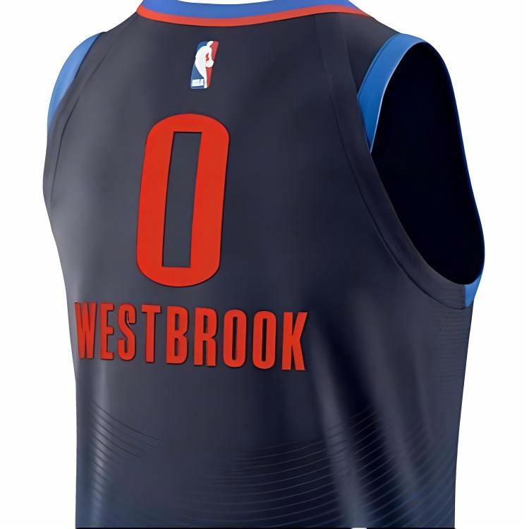 Мужская майка Nike NBA AU (синяя) — фото 4