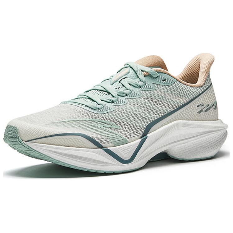 Anta MACH 5.0 Cushioning Abrasion Resistant Rebound Low top Nitrogen Technology/3D Simulated Cleats Pattern Rubber