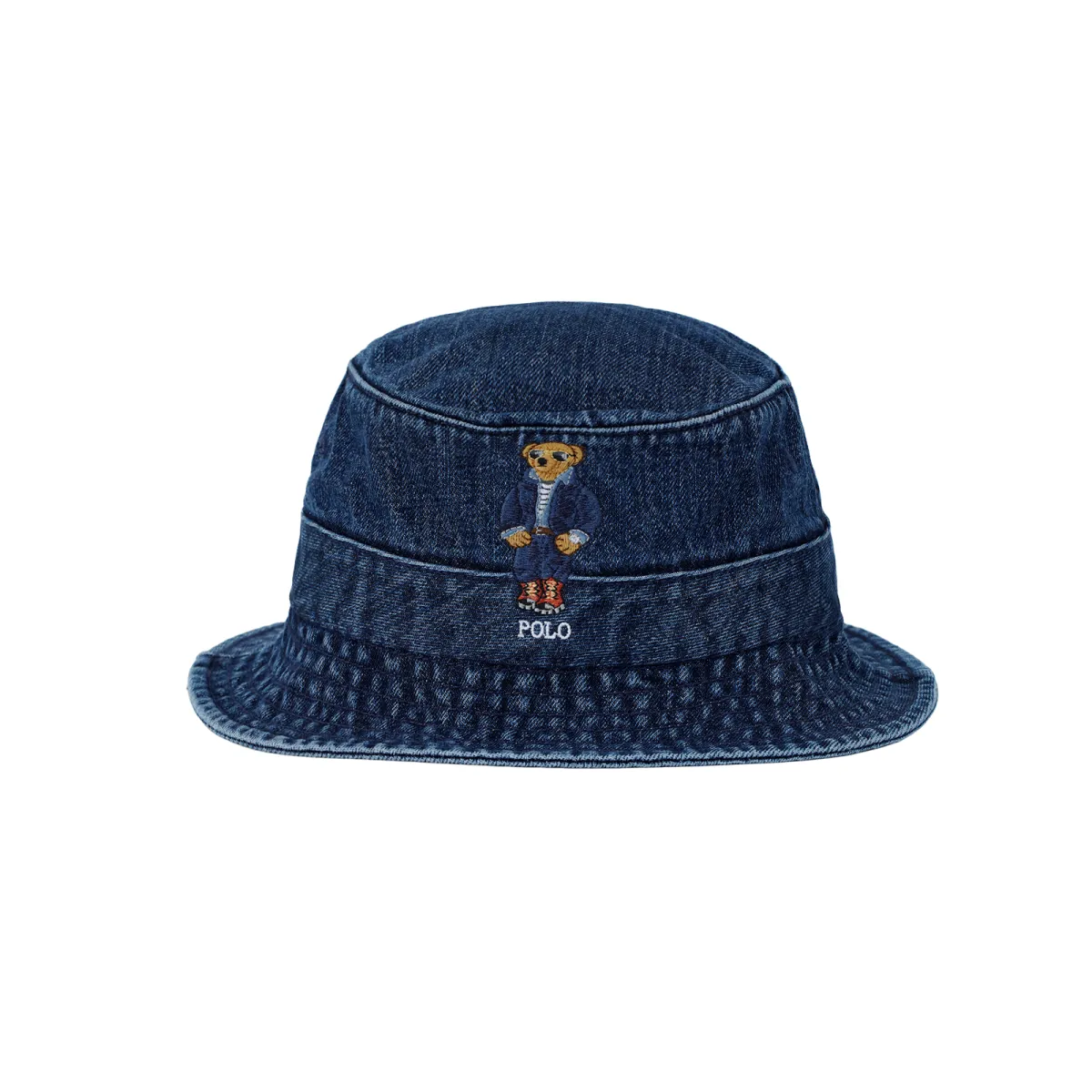 Polo Ralph Lauren Cotton Bucket Hats Unisex Blue