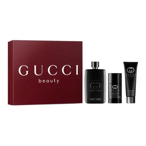 GUCCI Gucci, perfume, antiperspirant, shower gel, gift box, wooden lavender set, woody notes, 90 ml, 70 ml, 50 ml, Birthday gift