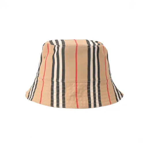 Burberry Reversible Icon Stripe Bucket Hat