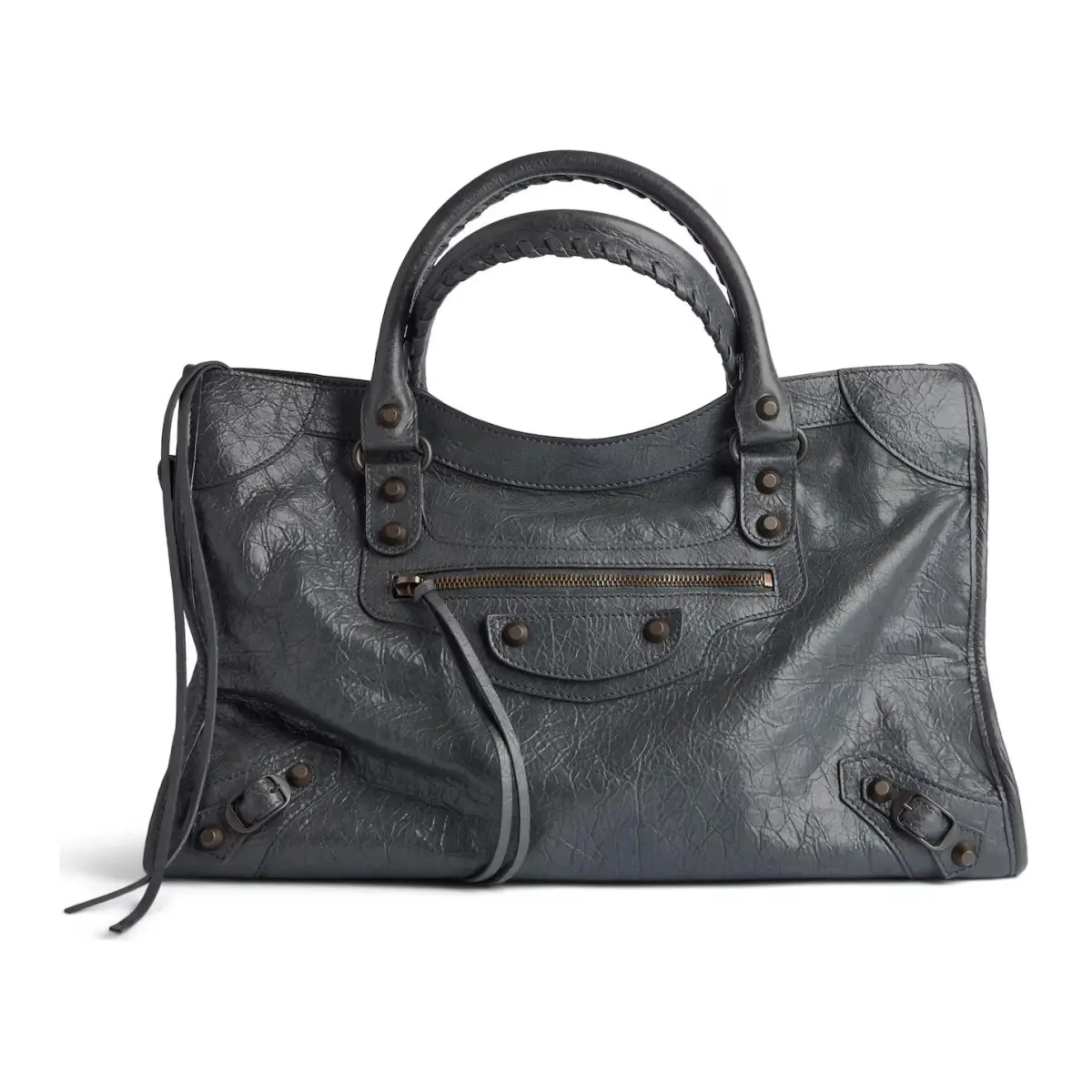 Balenciaga Medium Le City Lambskin Tote Bag