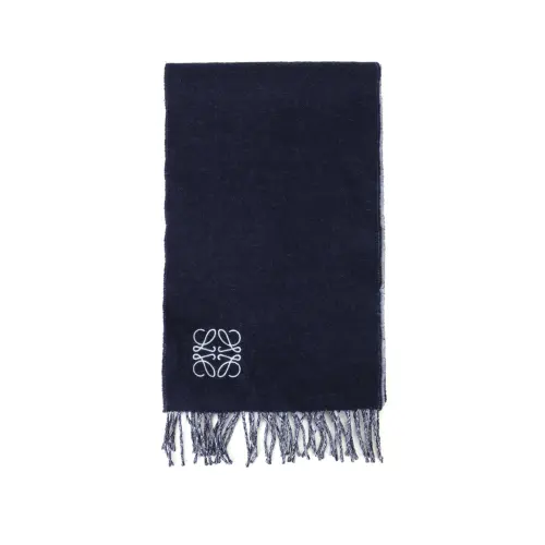 LOEWE Bicolor Anagram Scarf