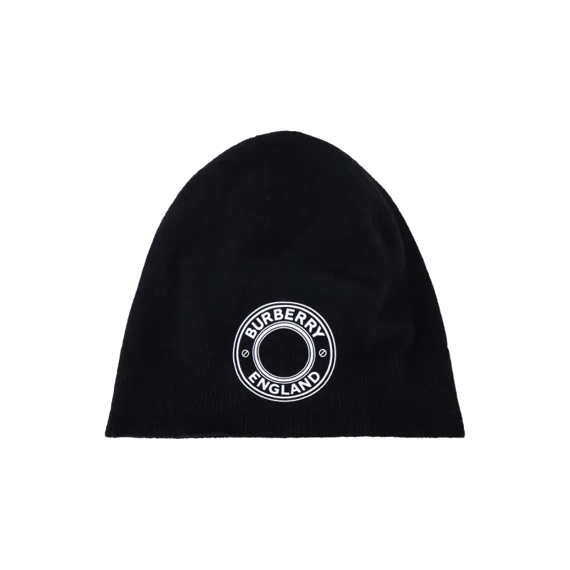 Burberry Logo Graphic Cashmere Blend Beanie