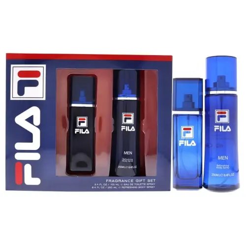 FILA Blue perfume, set