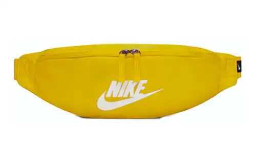 Nike Sports Polyester Crossbody Bag, Fanny Pack Regular Unisex Yellow