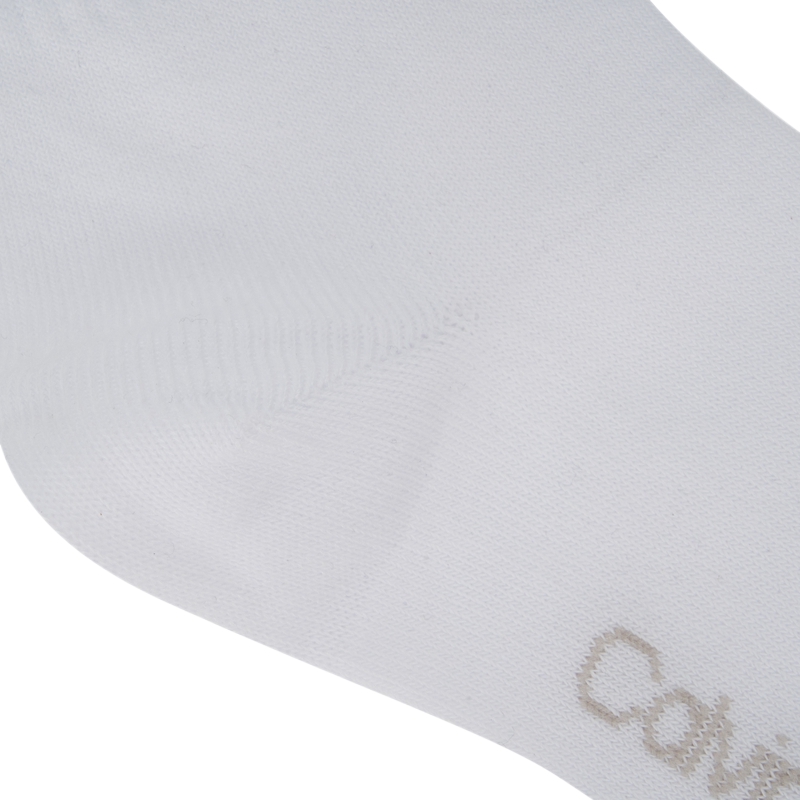 CALVIN KLEIN SS25 Ankle Socks Women’s 1 Pack Moon White