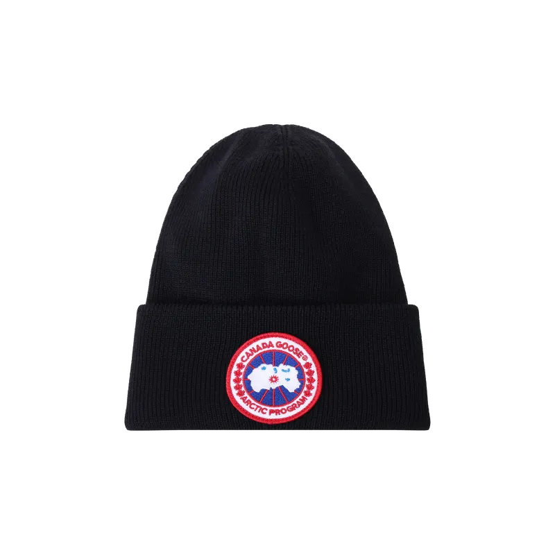 Canada Goose Logo Wool Beanie