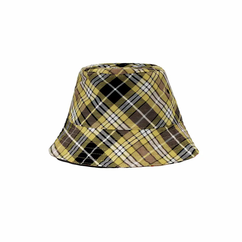 Burberry Women'ss Vintage Check Reversible Bucket Hat