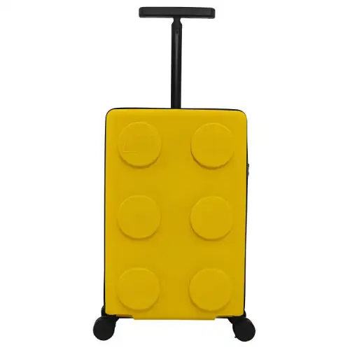 LEGO Polypropylene Luggage For Air Travel 20 Inch Unisex Yellow