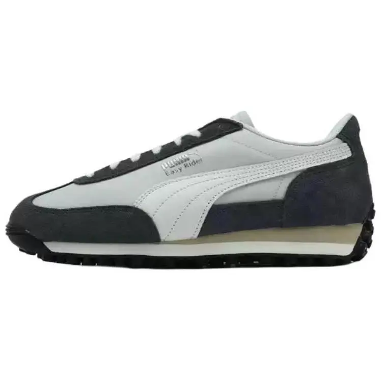 PUMA Easy Rider Abrasion Resistant Low top Casual Shoes Unisex Black Gray