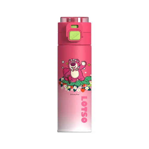 Disney Disney, glass, handheld strawberry stainless steel for students, Spiderman, 500 ml
