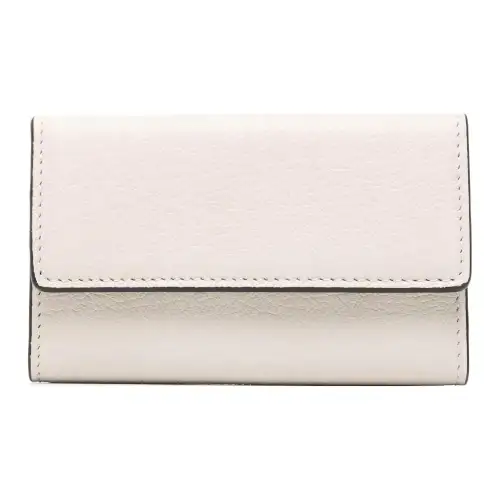 Maison Margiela Calfskin Key Pouch Regular Women's Ecru