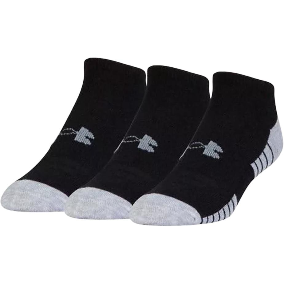 Under Armour TechHeatGear Crew Socks Unisex 3 Pack Black